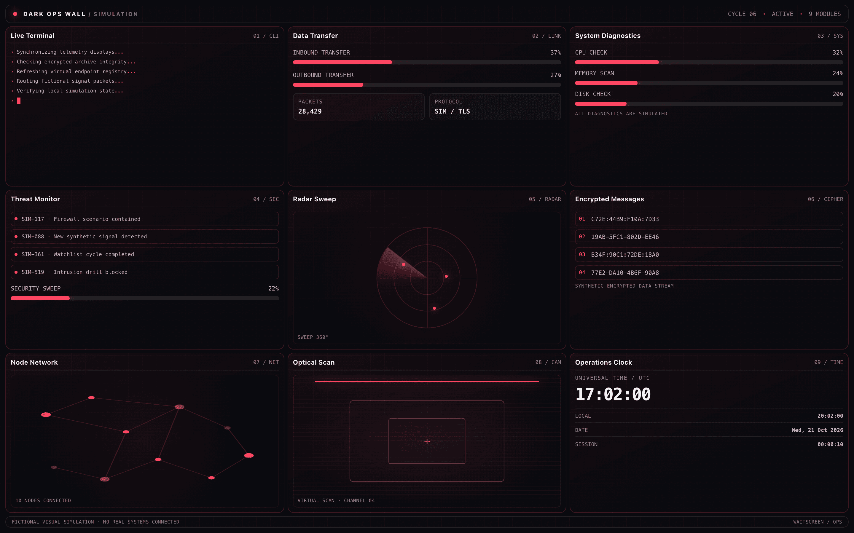 Dark Ops Wall simulator preview