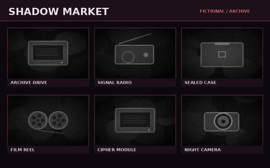 Shadow Market Simulator simulator preview
