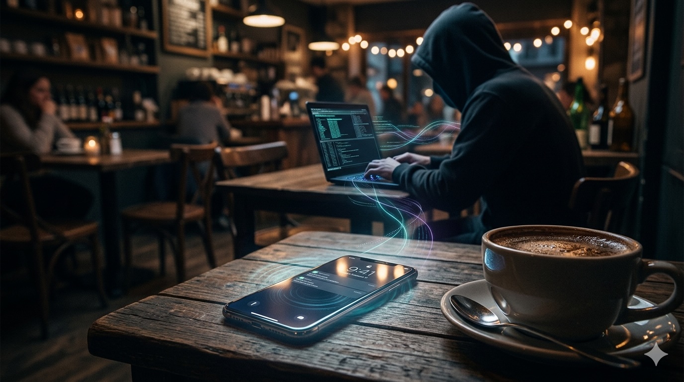 The Public Wi-Fi Trap: How Hackers Steal Your Digital Life Over a Cup of Coffee