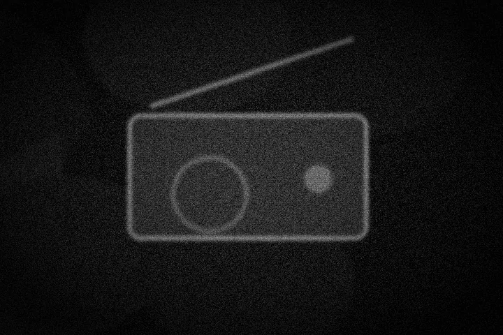 Monochrome illustration of Signal Receiver